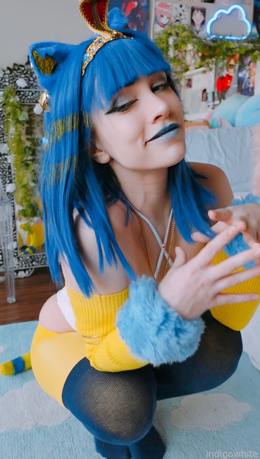 Indigo White - Ankha