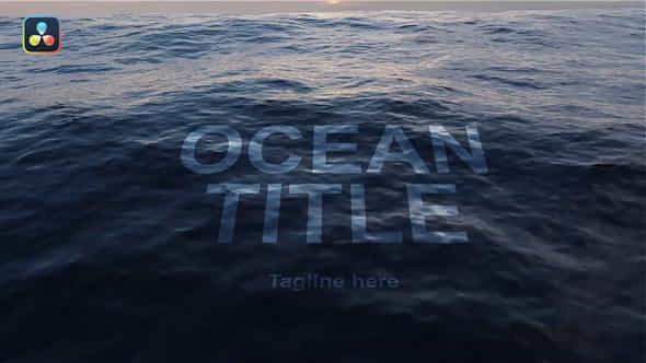 Ocean Titles - VideoHive 49776754