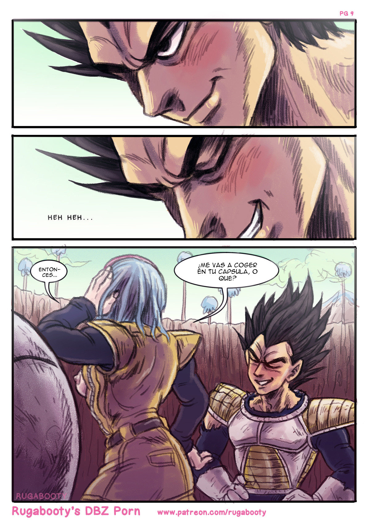 Edge A VegeBul (Dragon Ball Z) - Rugabooty - 8