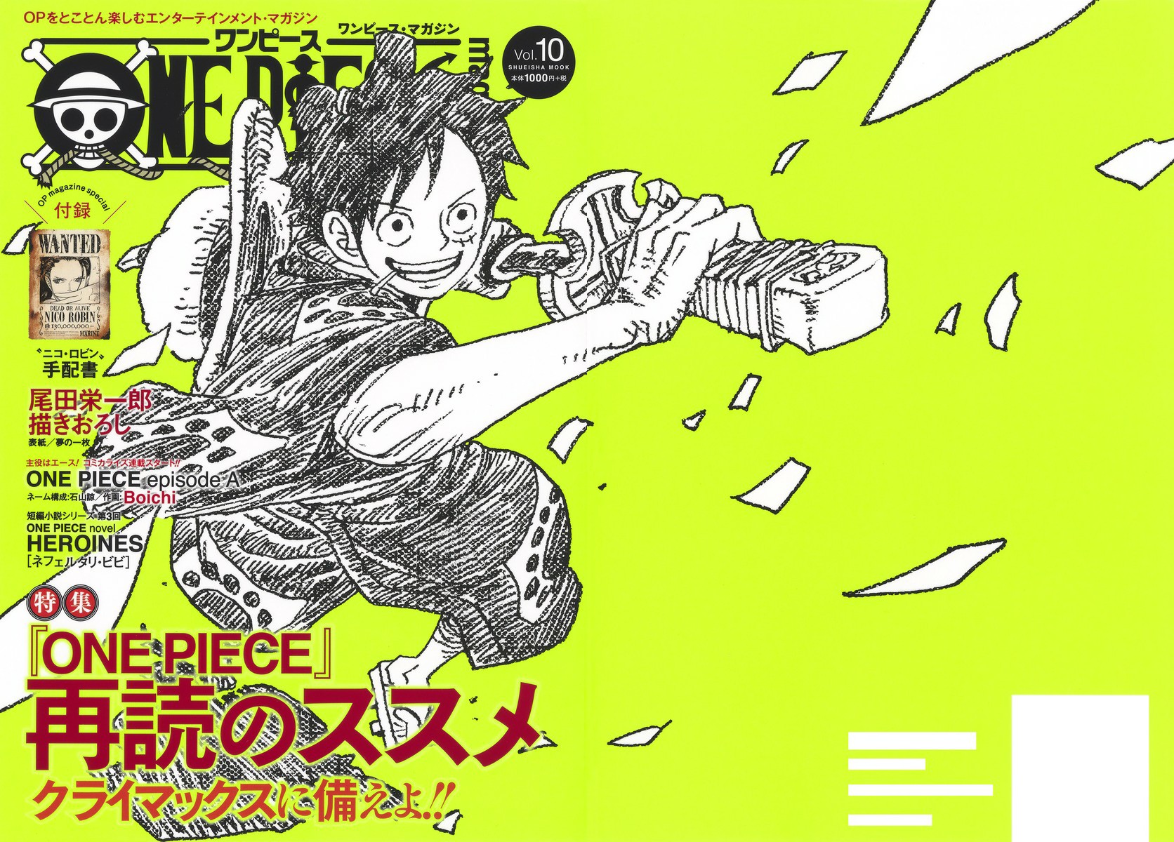 Special One Piece Magazine And Novels Mangahelpers