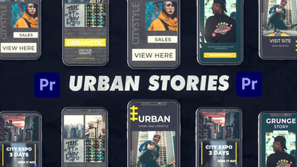 Urban Grunge Stories - VideoHive 38749871