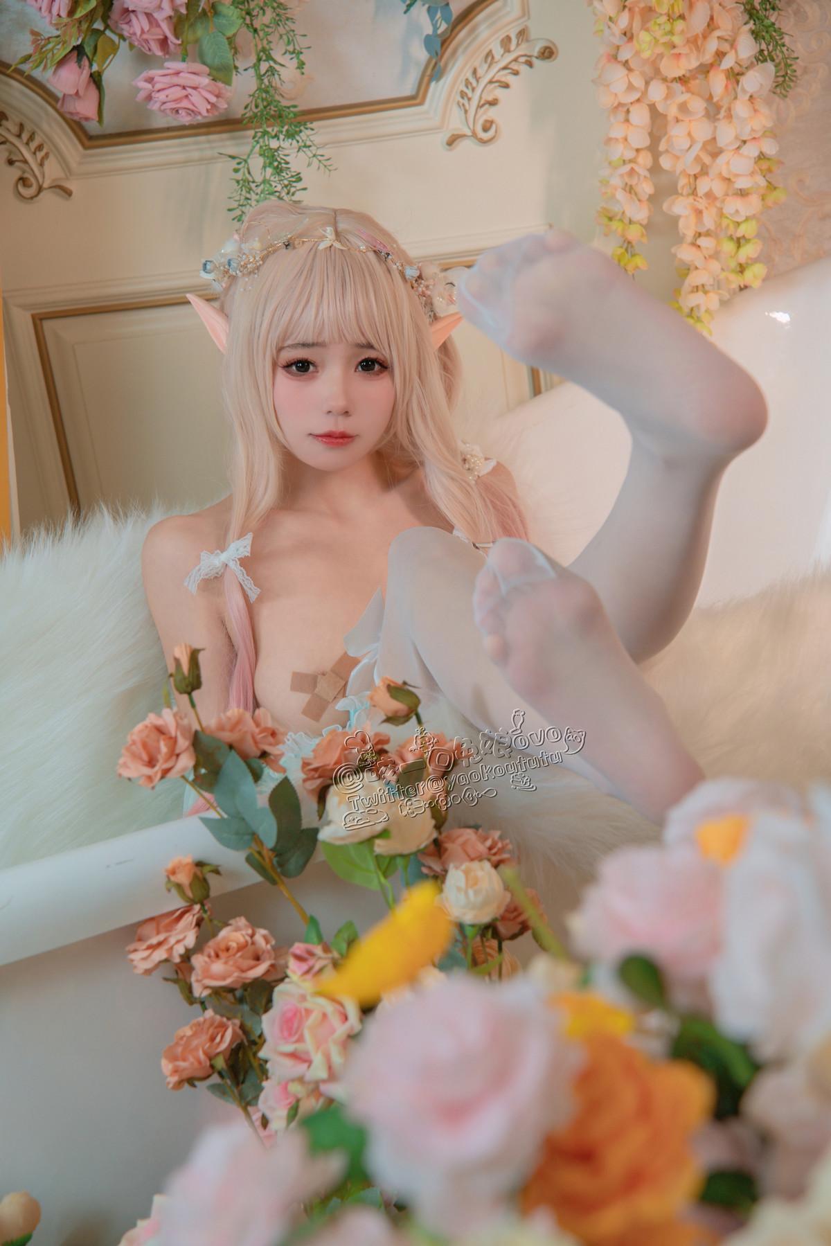 Cosplay 黏黏团子兔 豌豆公主的秘密花房(40)