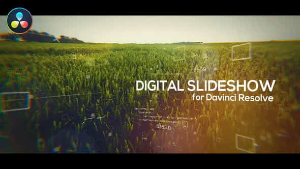 Digital Slideshow for DaVinci Resolve - VideoHive 31300385