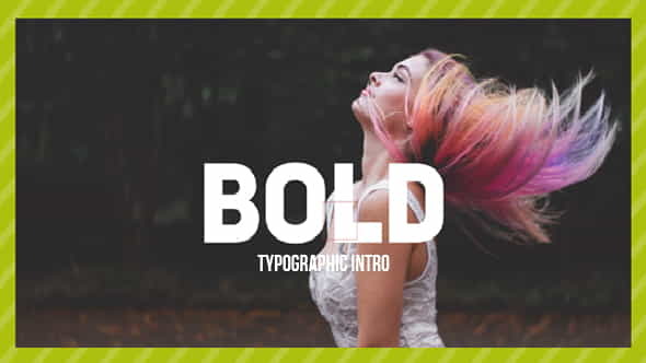 Bold Typo -Typographic Intro - VideoHive 19559462