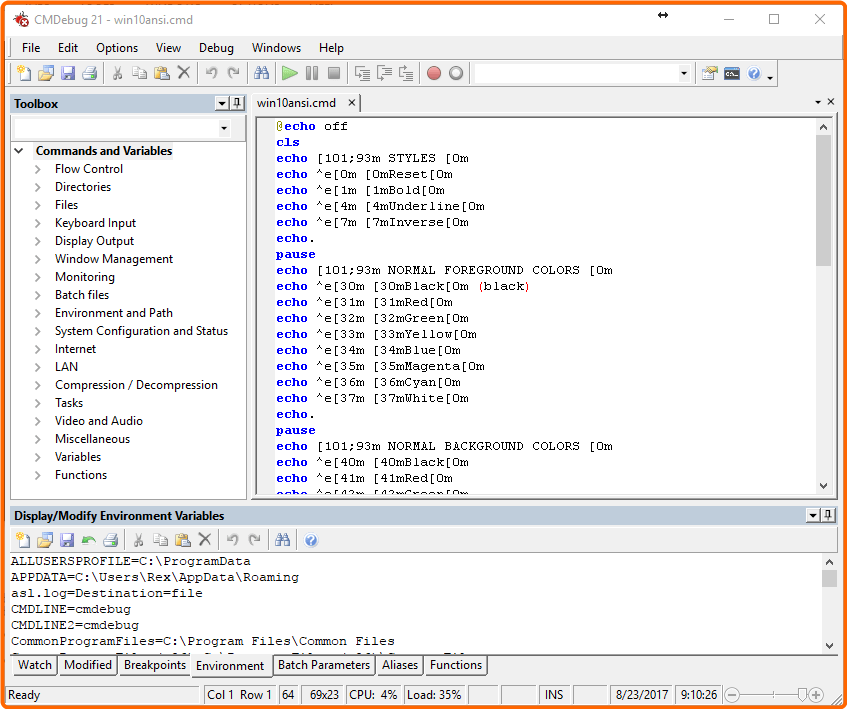 JP Software CMDebug 33.00.19 (x64) Multilingual