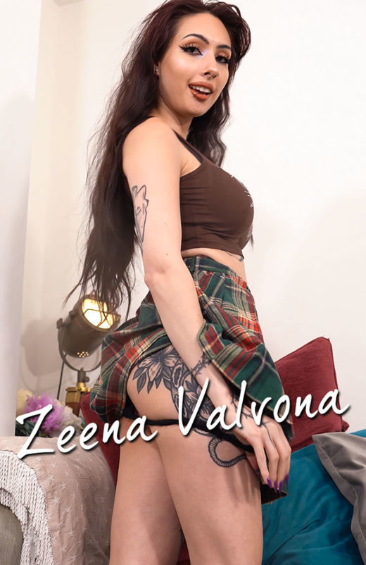 [WankitNow.com, UpskirtJerk.com] Zeena Valvona (16 роликов) Pack [2022, Masturbation, Shaved, Solo, Tattoos, Upskirt]