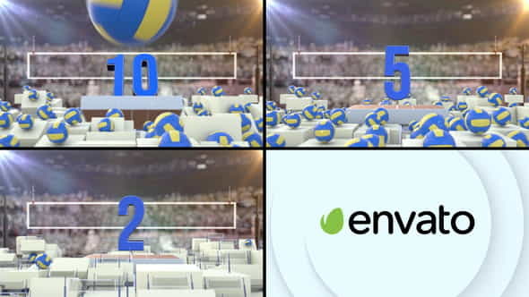 Volleyball Countdown - VideoHive 35842819