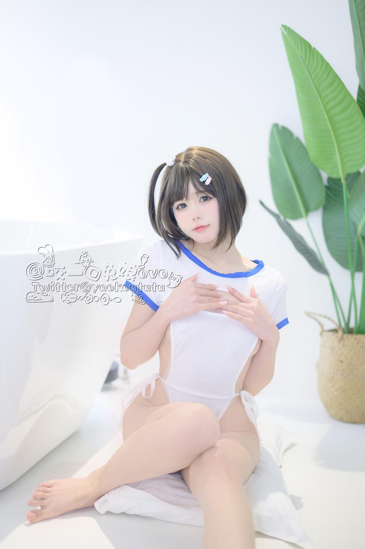 Cosplay 黏黏团子兔 纯白欲缸(18)