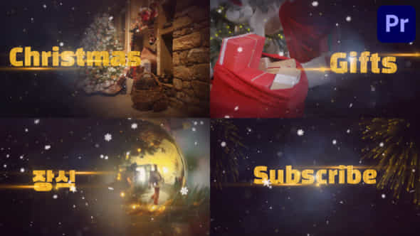 Christmas Greetings For Premiere Pro - VideoHive 48964626