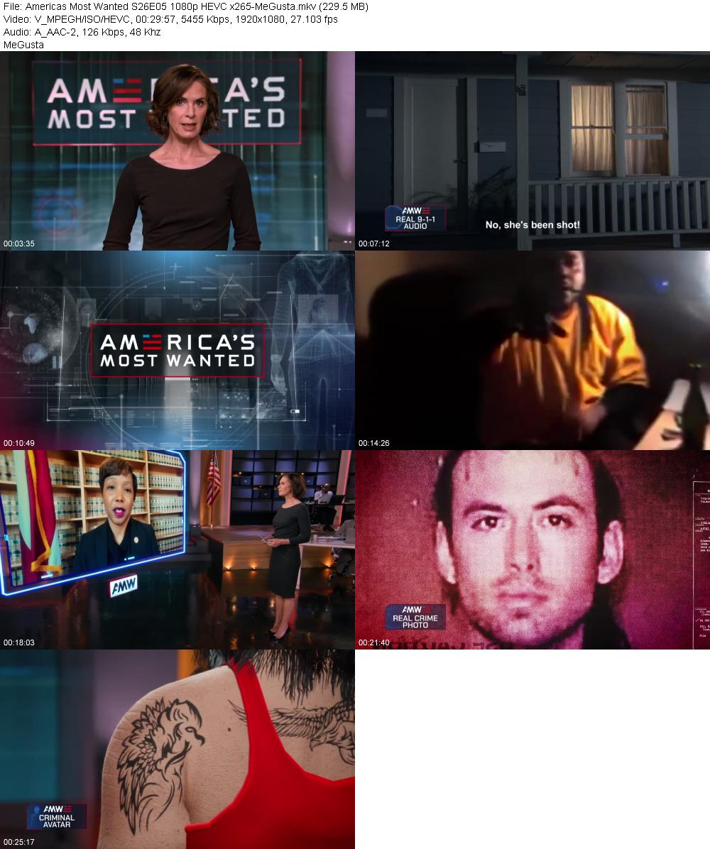 Americas Most Wanted S26E05 1080p HEVC x265