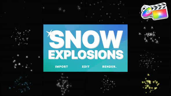 Snow Explosions - VideoHive 29756722