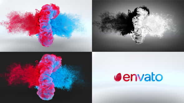 Colorful Particles Mixing Logo - VideoHive 23322288