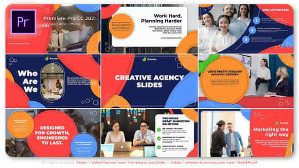 Creative Agency Slides - VideoHive 49425878