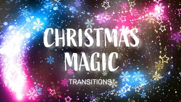 Christmas Magic Transitions - VideoHive 34911070