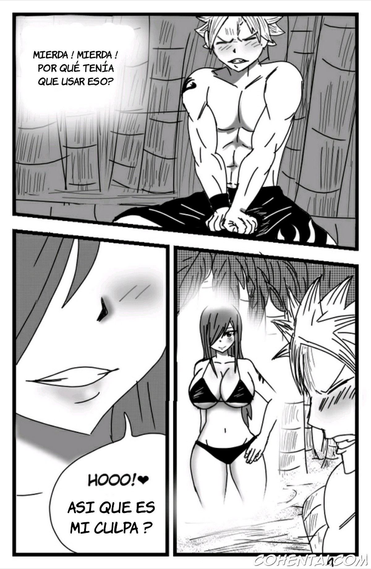 La ayuda de Erza (Fairy Tail) xxx comics manga porno doujin hentai español sexo 