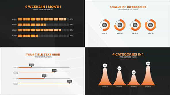 4 Value Infographic - VideoHive 39147395
