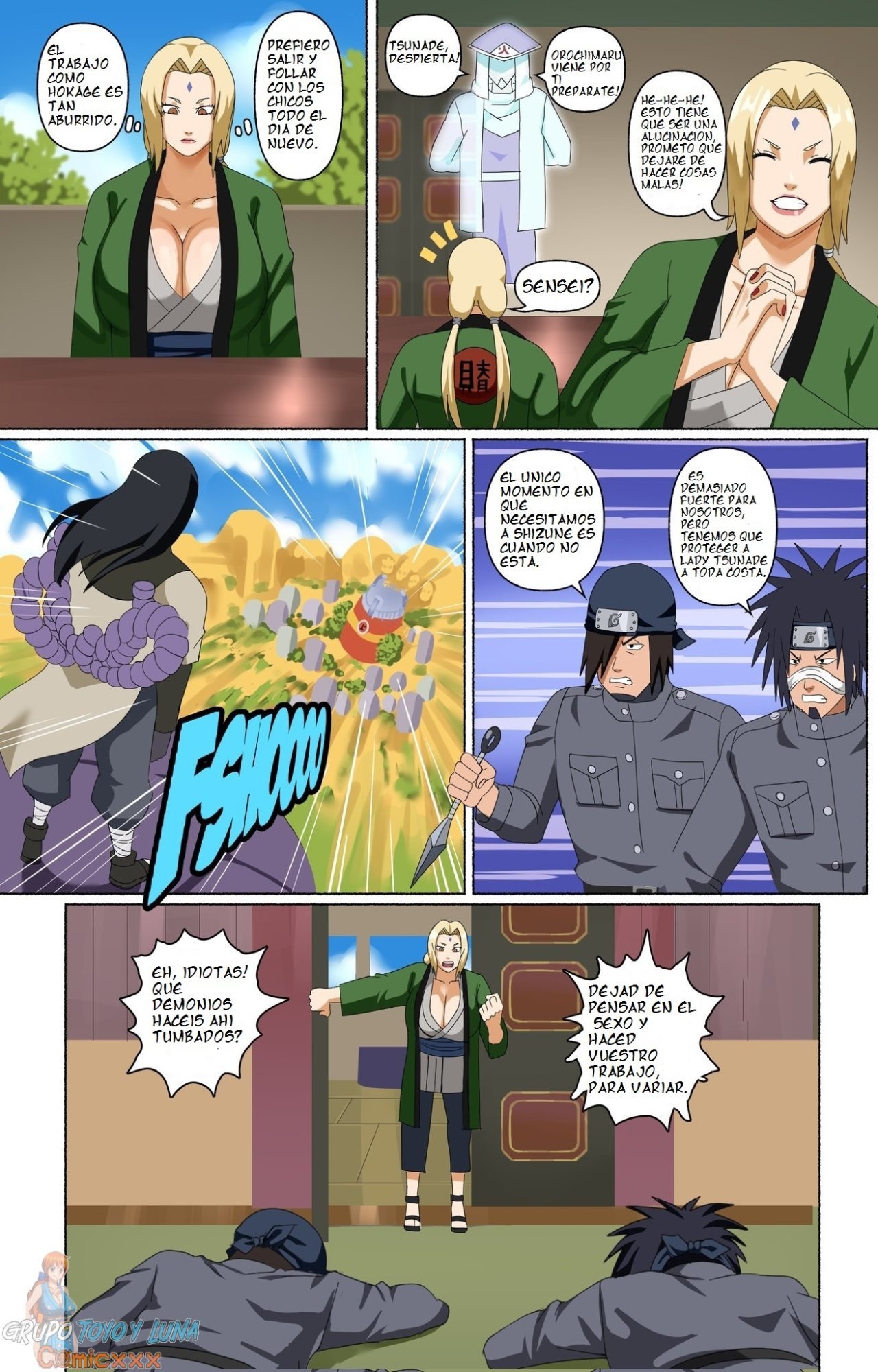 Tsunade and his assistants - 21