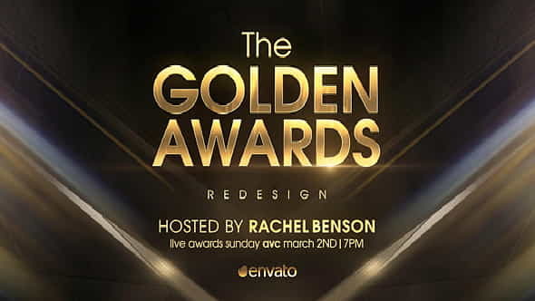 Golden Awards Opener Redesign | Special Events - VideoHive 19693175