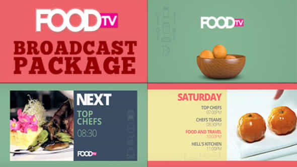 Food TV Broadcast - VideoHive 7952395