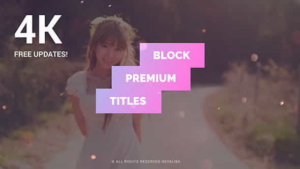 Block | Premium Titles - VideoHive 15929296