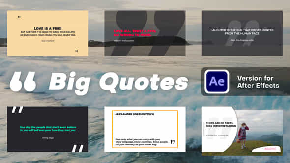 Big Quotes - VideoHive 49743203