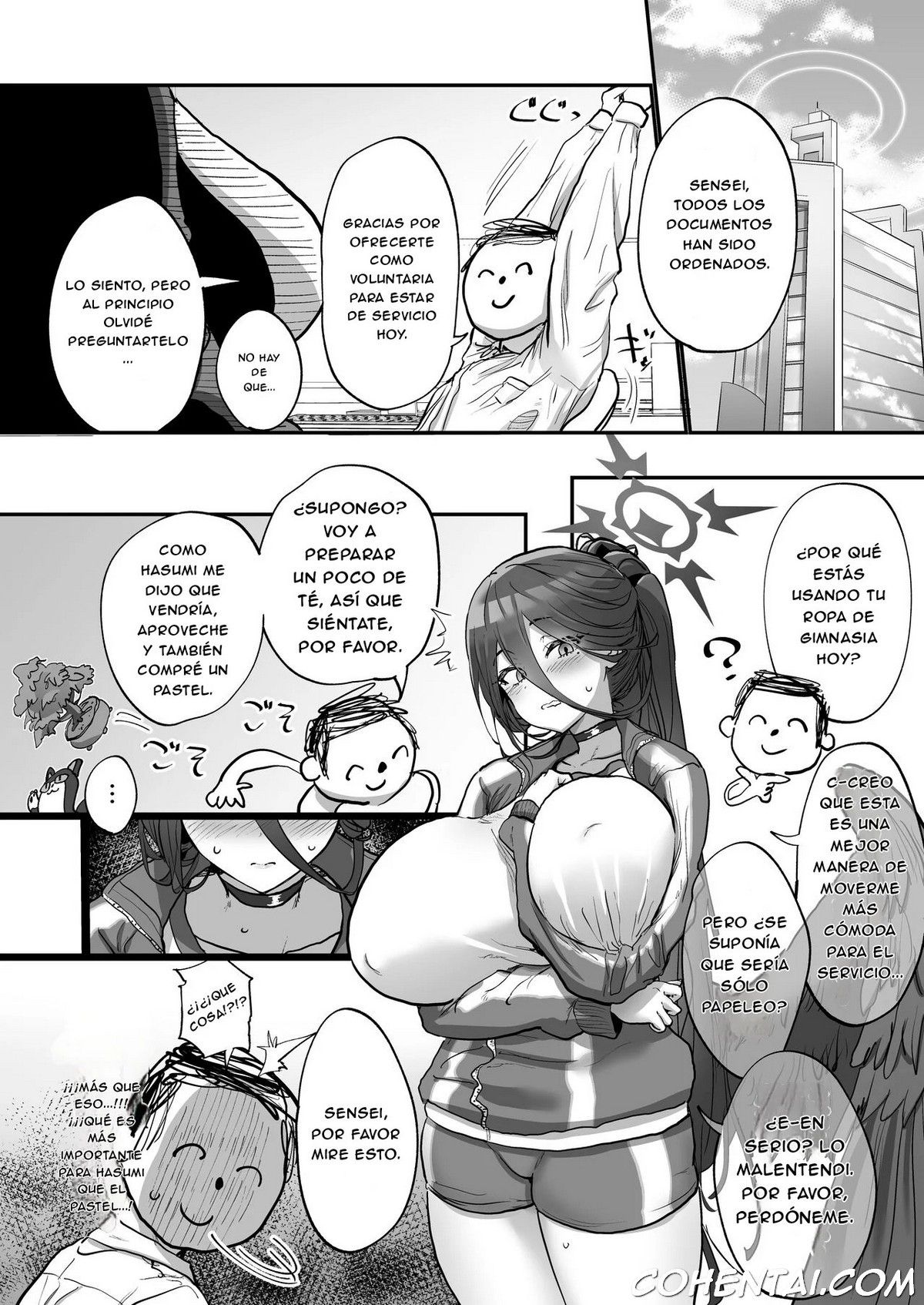 Sensei Saimin Smapho (Blue Archive) xxx comics manga porno doujin hentai español sexo 