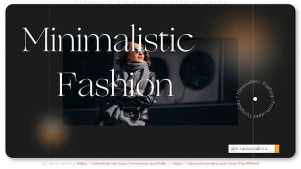 Expensive Minimalistic Fashion Promo - VideoHive 49969025