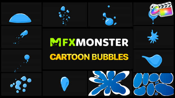 Cartoon Bubbles - VideoHive 37803741