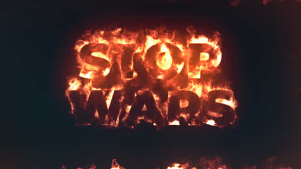 Stop The Wars - VideoHive 40434989