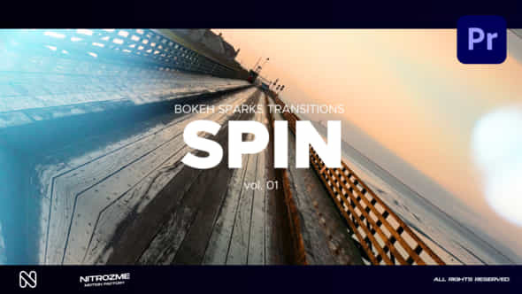 Bokeh Spin Transitions - VideoHive 47515603