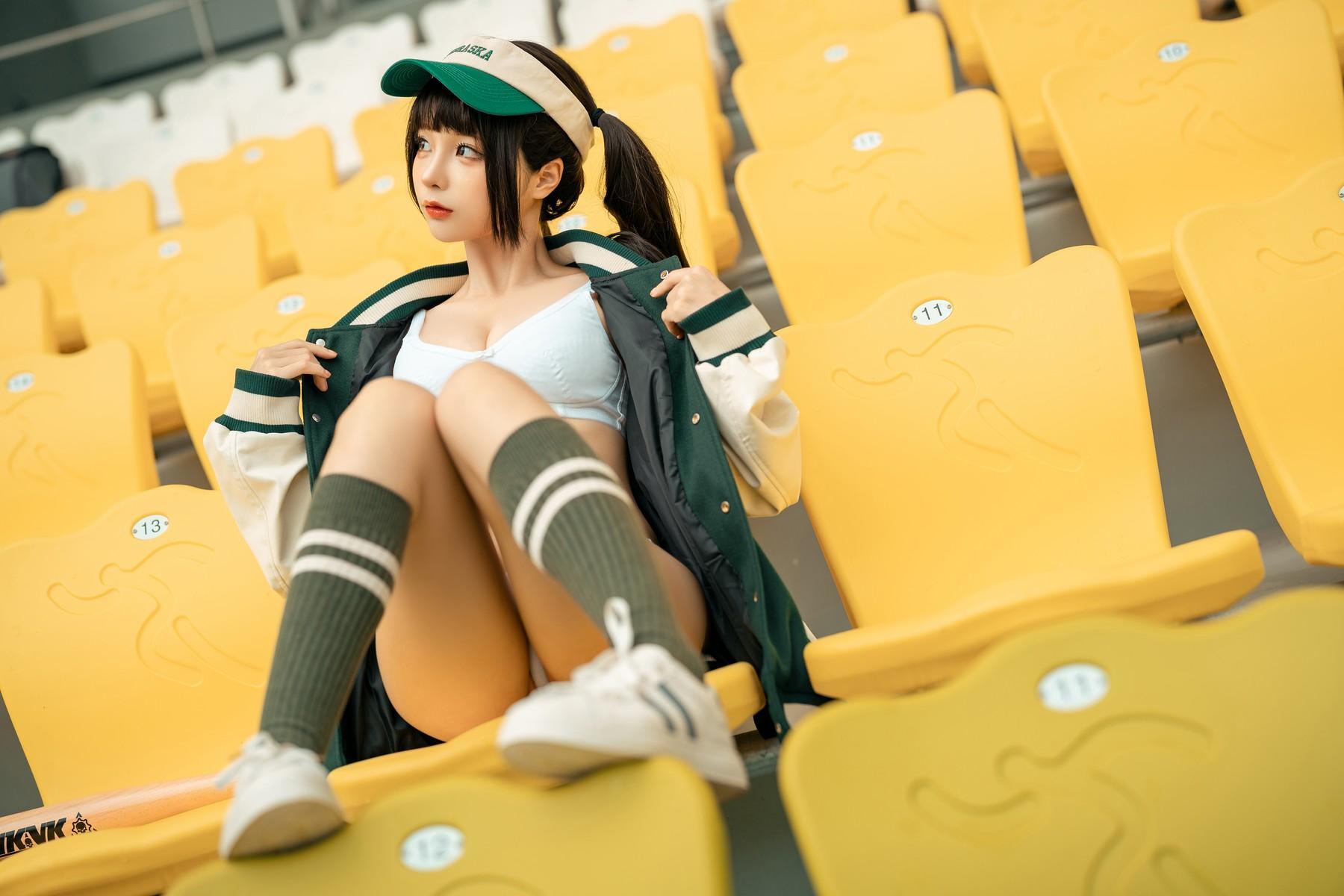 Cosplay 蠢沫沫 Chunmomo 棒球女孩 Baseball Girl Vol.01(11)