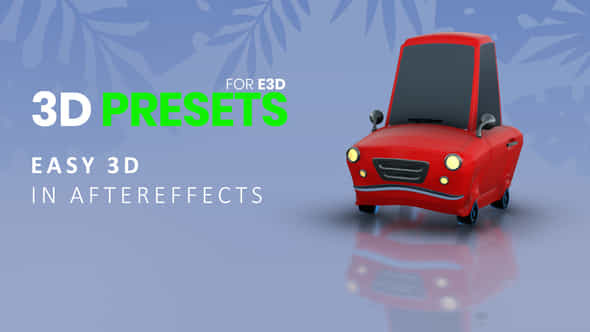 3D Motion Presets - VideoHive 47395127