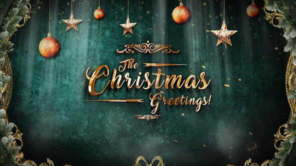 Christmas Greetings For - VideoHive 41828916