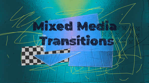 Mixed Media Transitions - VideoHive 52276790