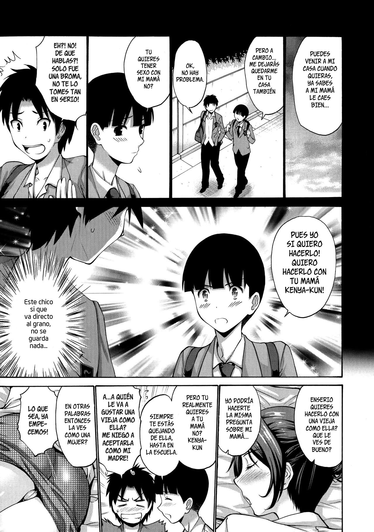 [Nishikawa Kou] Tomodachi no Haha wa Boku no Mono (Ch.1-10) [Spanish]