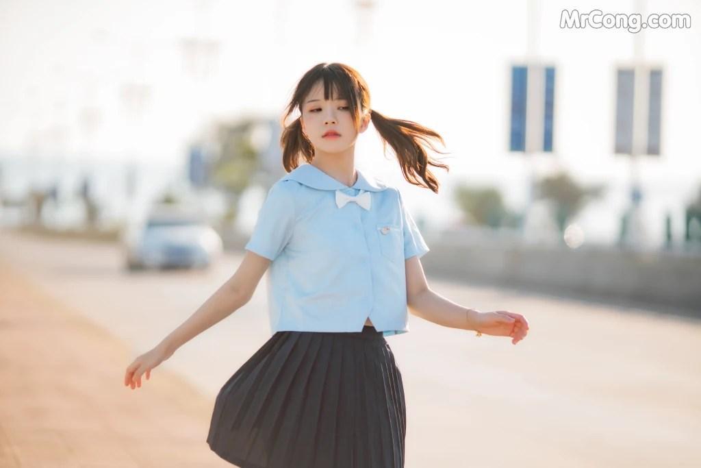 Coser@桜桃喵 Vol.125: 蔚蓝 (33 photos)(7)