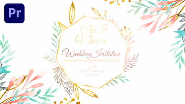 Wedding Invitation Intro - VideoHive 44953578