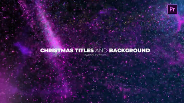 Colorful Christmas Opener With Particles - VideoHive 49567355