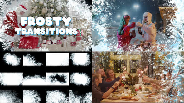 Frosty Transitions - VideoHive 35272241
