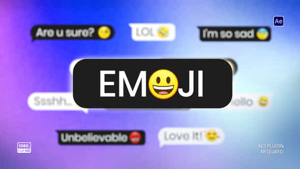 Emoticon Animated Pack - VideoHive 58397414