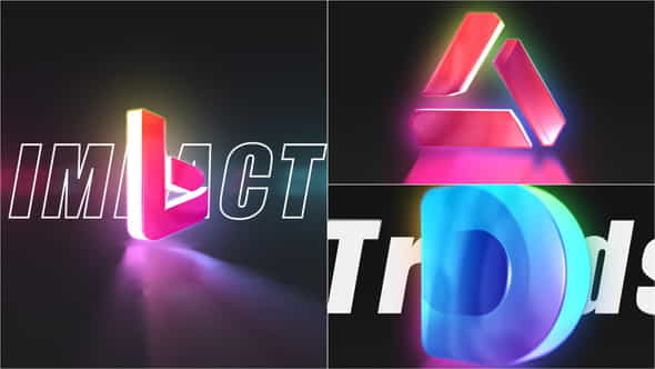 3D Color Logo Intro - VideoHive 32496087