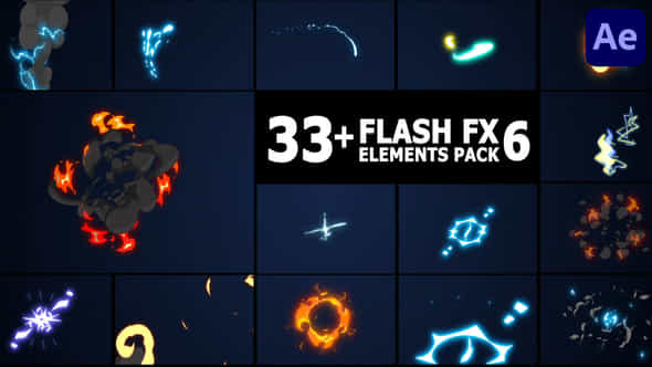 Flash FX Elements - VideoHive 42943781