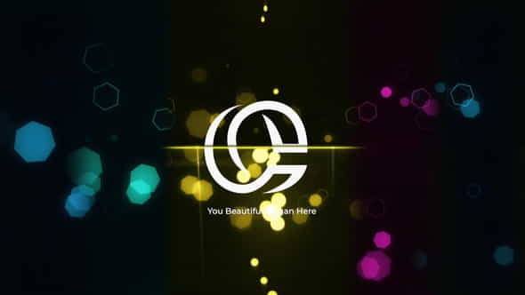 Glow Particles Logo Reveal - VideoHive 29462606