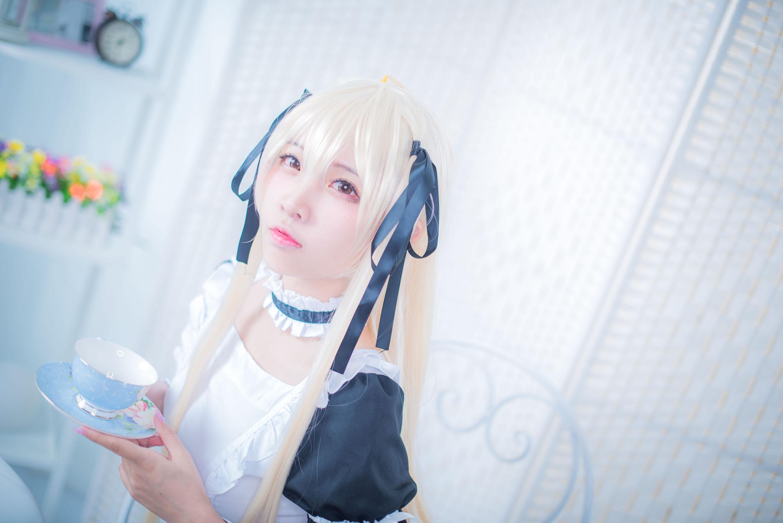 [Cosplay] 人气Coser二佐Nisa – 穹妹女仆(2)