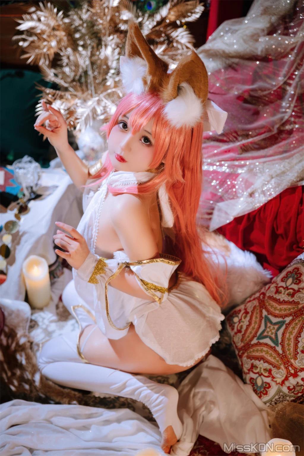 Coser@日奈娇: 玉藻前舞娘 – 涂油 (54 photos)(8)
