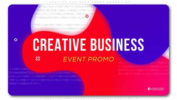 Creative Business Event Promotion - VideoHive 24473062