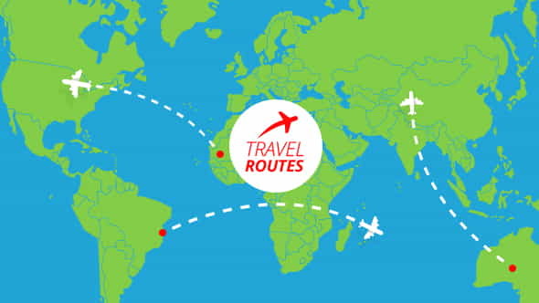 Travel Routes Maker - VideoHive 16536530