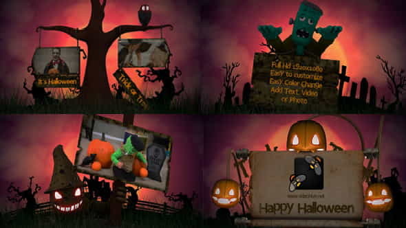 Halloween Night Greetings - VideoHive 13257252