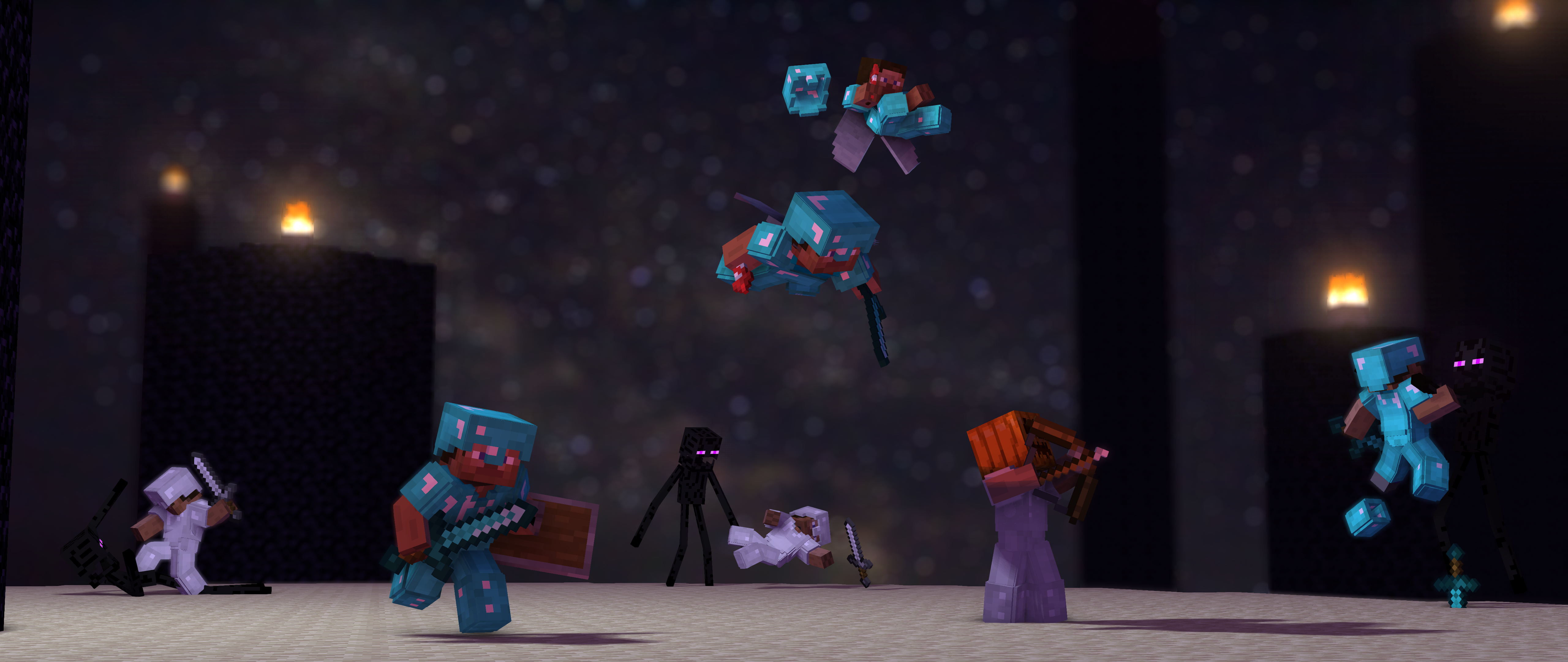Battle In The End (4K Cinematic) - Wallpapers and art - Mine 