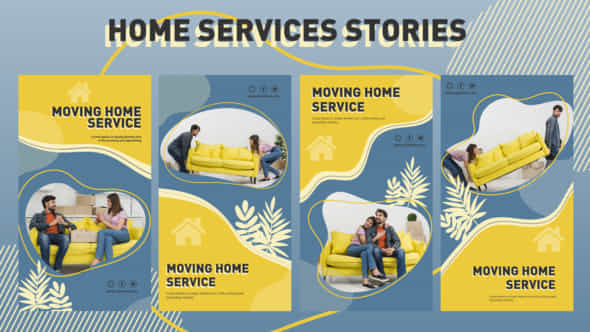 Home Services Stories - VideoHive 47691157